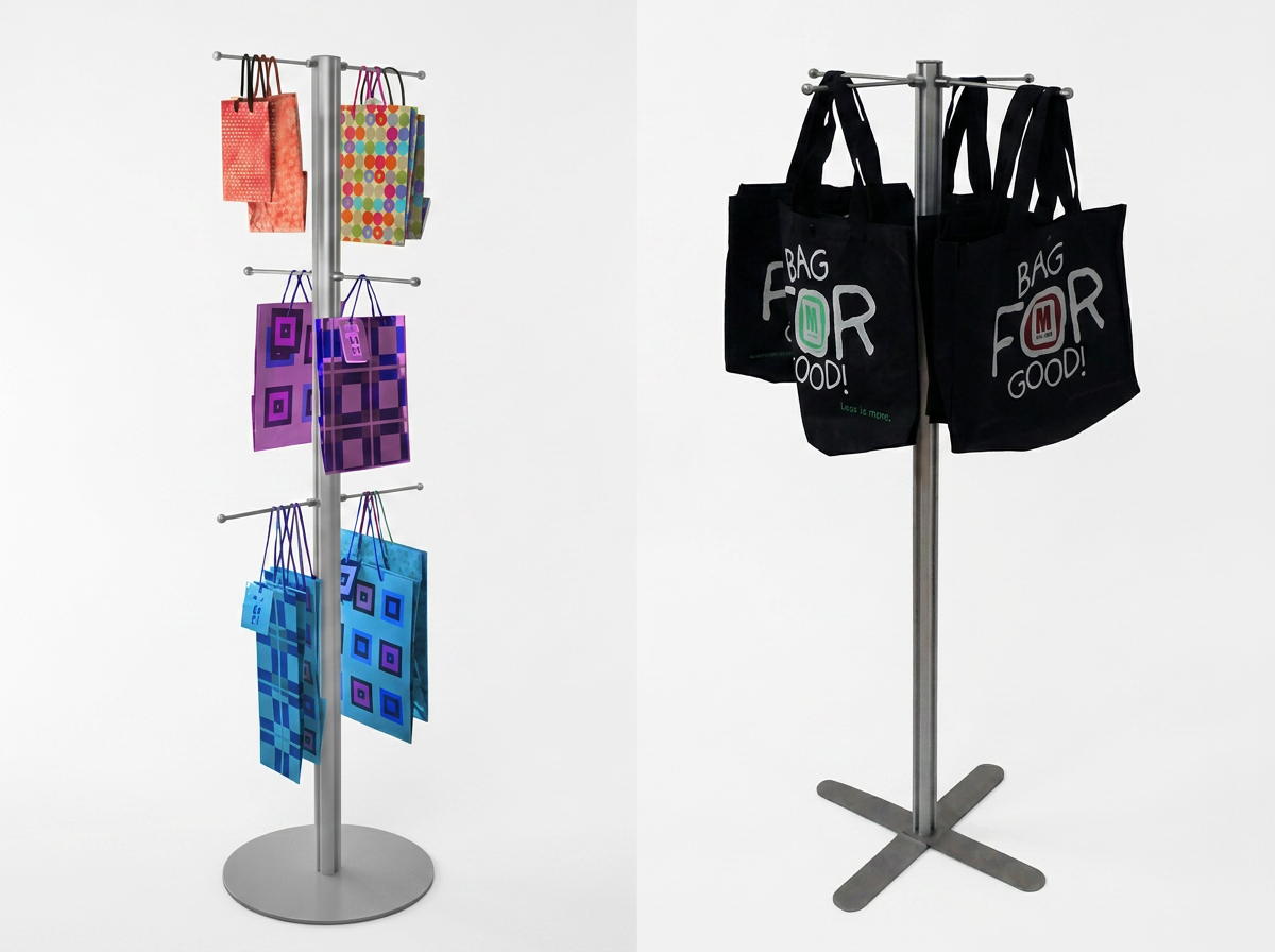 Portable Craft & Carrier Bag Stands