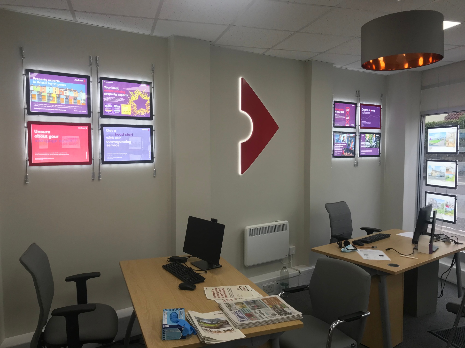 LED Rod & Cable Wall System - Image 2